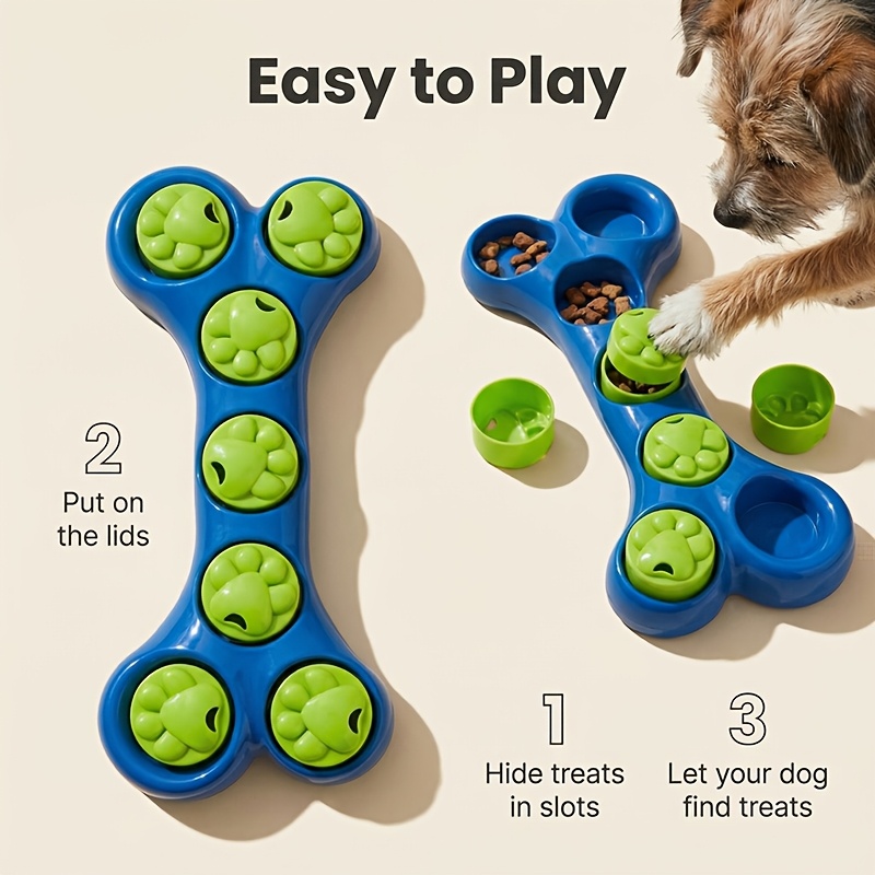 Dog Puzzle Feeder Toy - Köpeklerin Ayrılma Kaygısını Azaltan Oyuncaklar, Ödül