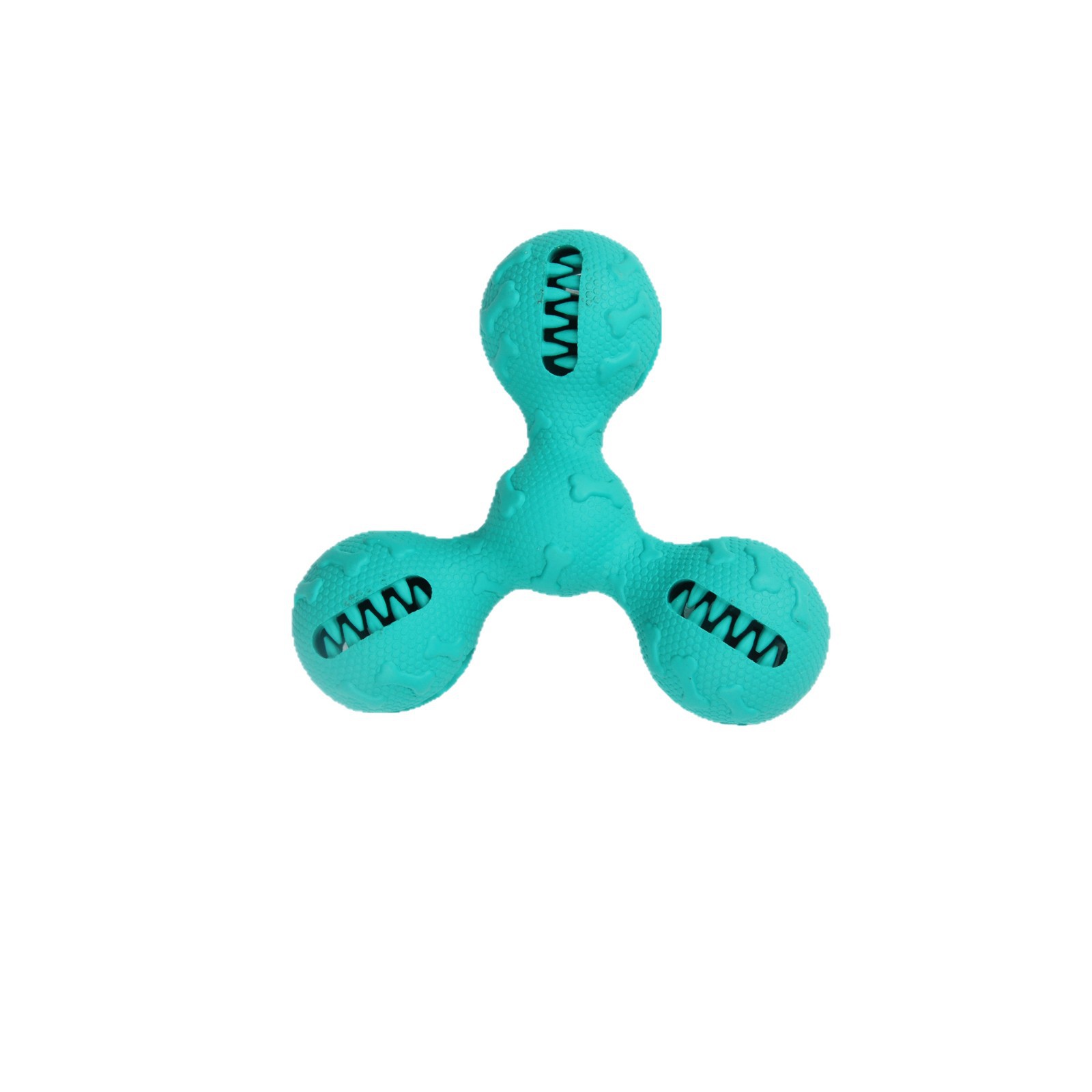 Rubber Treat Dispensing Dog Toy - Kauçuk Ödül Veren Etkileşimli Eğitici Çiğnemeye