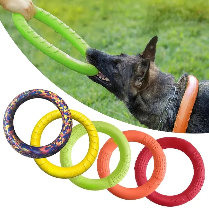 Indestructible Dog Chew Toy - Köpek oyuncaklar Pet uçan diskler EVA