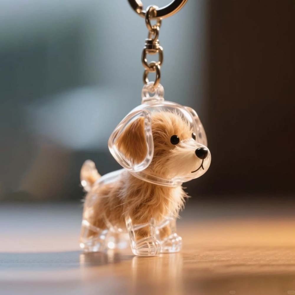 Pet Grooming - Köpek Şeklinde Köpek Tüyü Saklama Kutusu