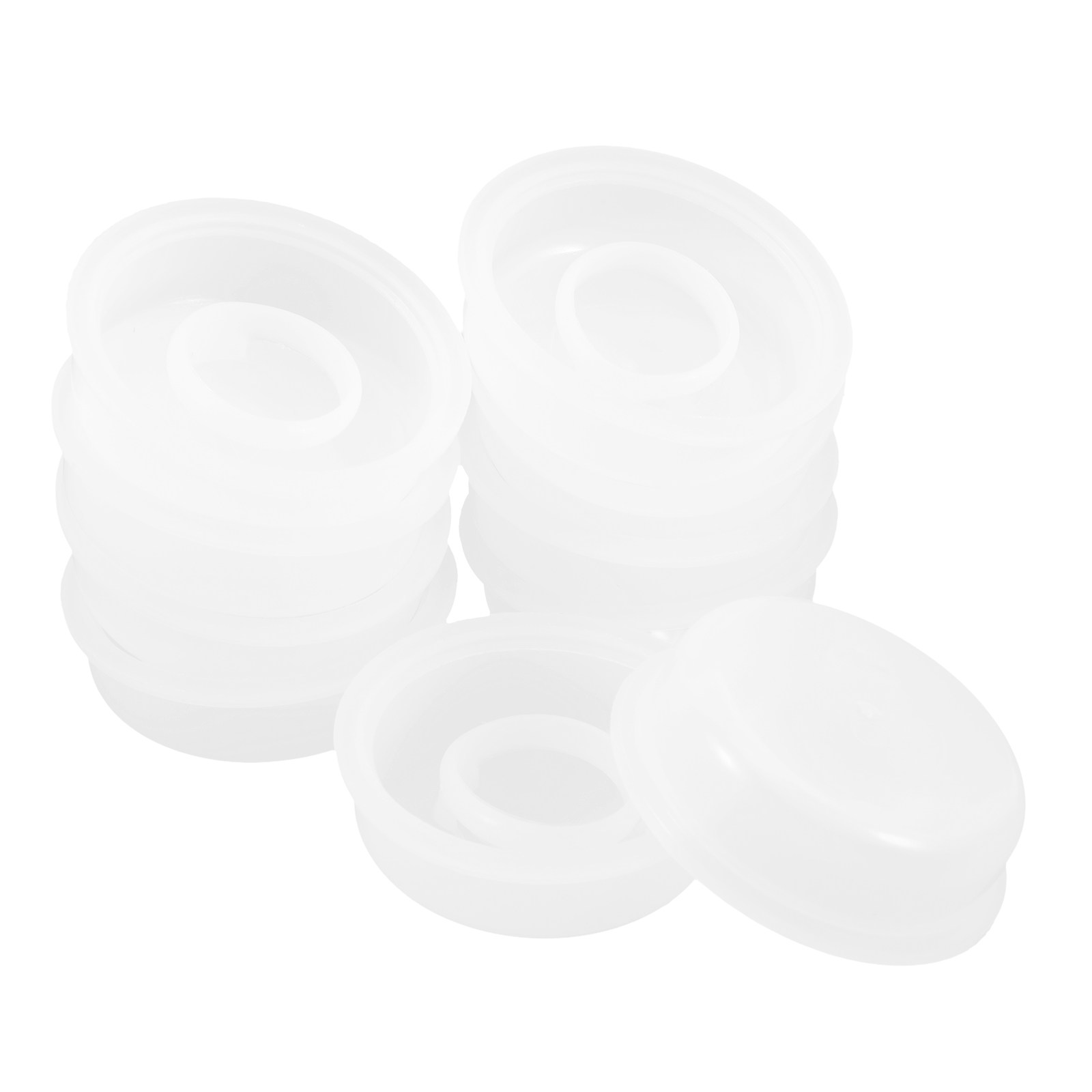 Pet Feeders - 10 Adet Plastik Kimyasal Kova Kapağı,