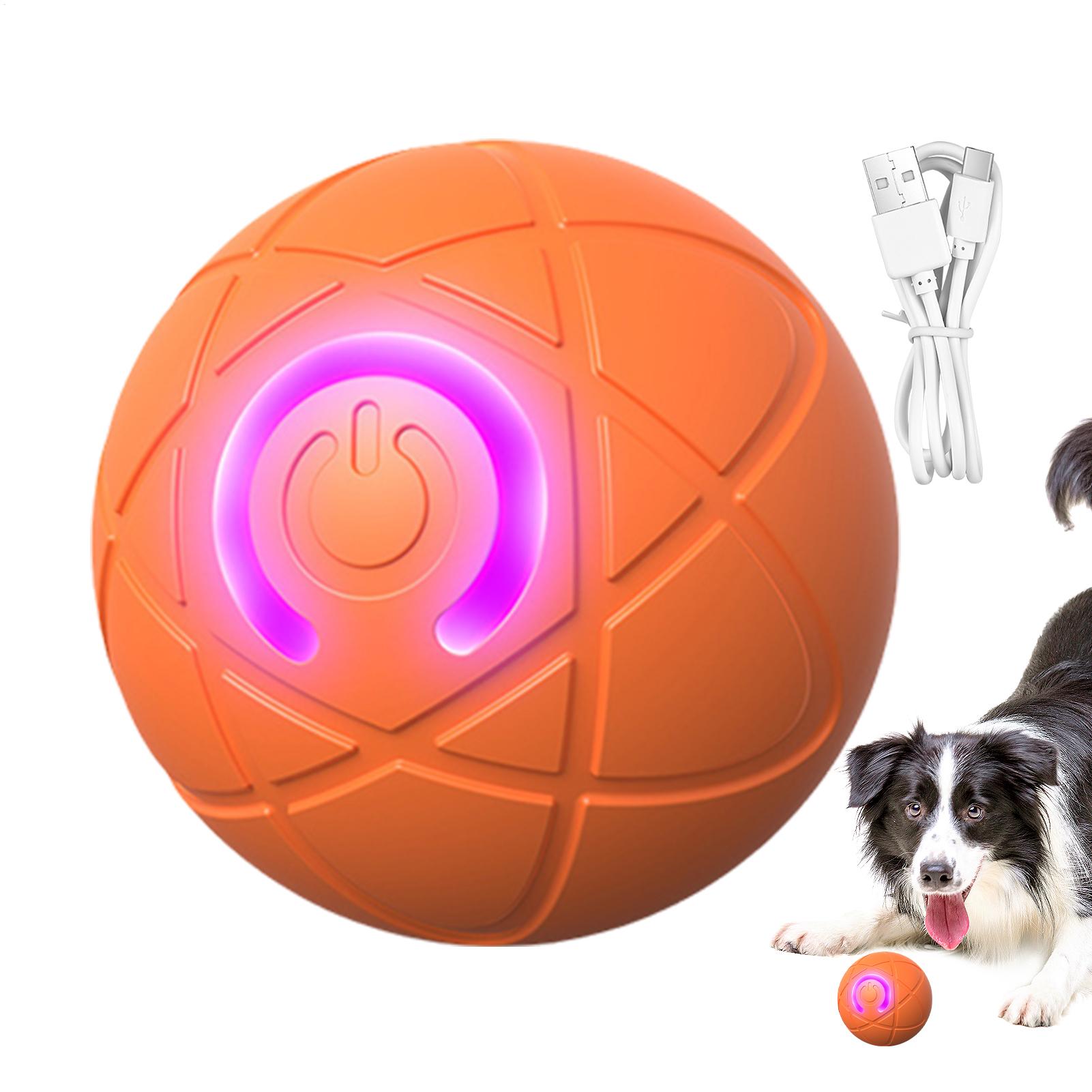 Automatic Moving Dog Ball - Köpek Oyuncak Topu İnteraktif Dönen Top