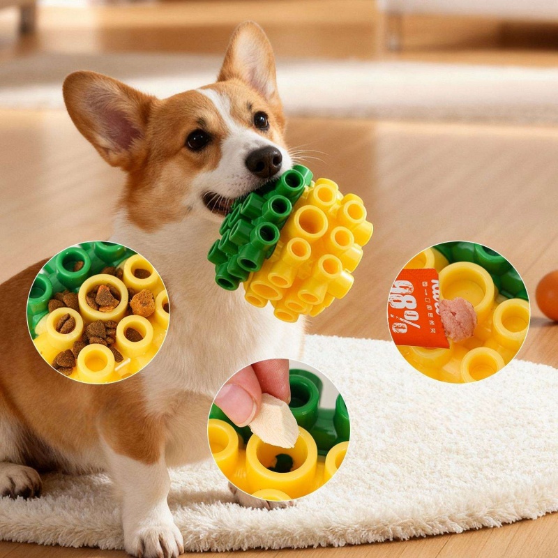 Yavru Köpekler İçin Evcil Hayv - Rubber Treat Dispensing Dog Toy incelemesi ve fiyatı
