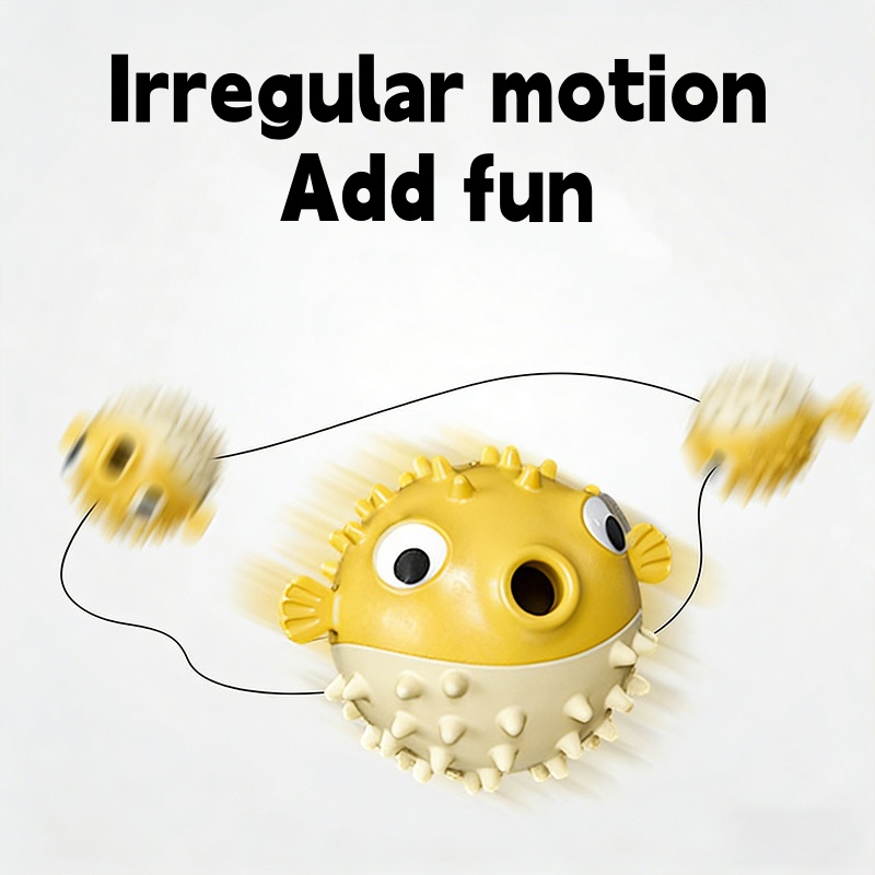 Etkileşimli, Zıplayan Balık Şe - Rubber Treat Dispensing Dog Toy incelemesi ve fiyatı