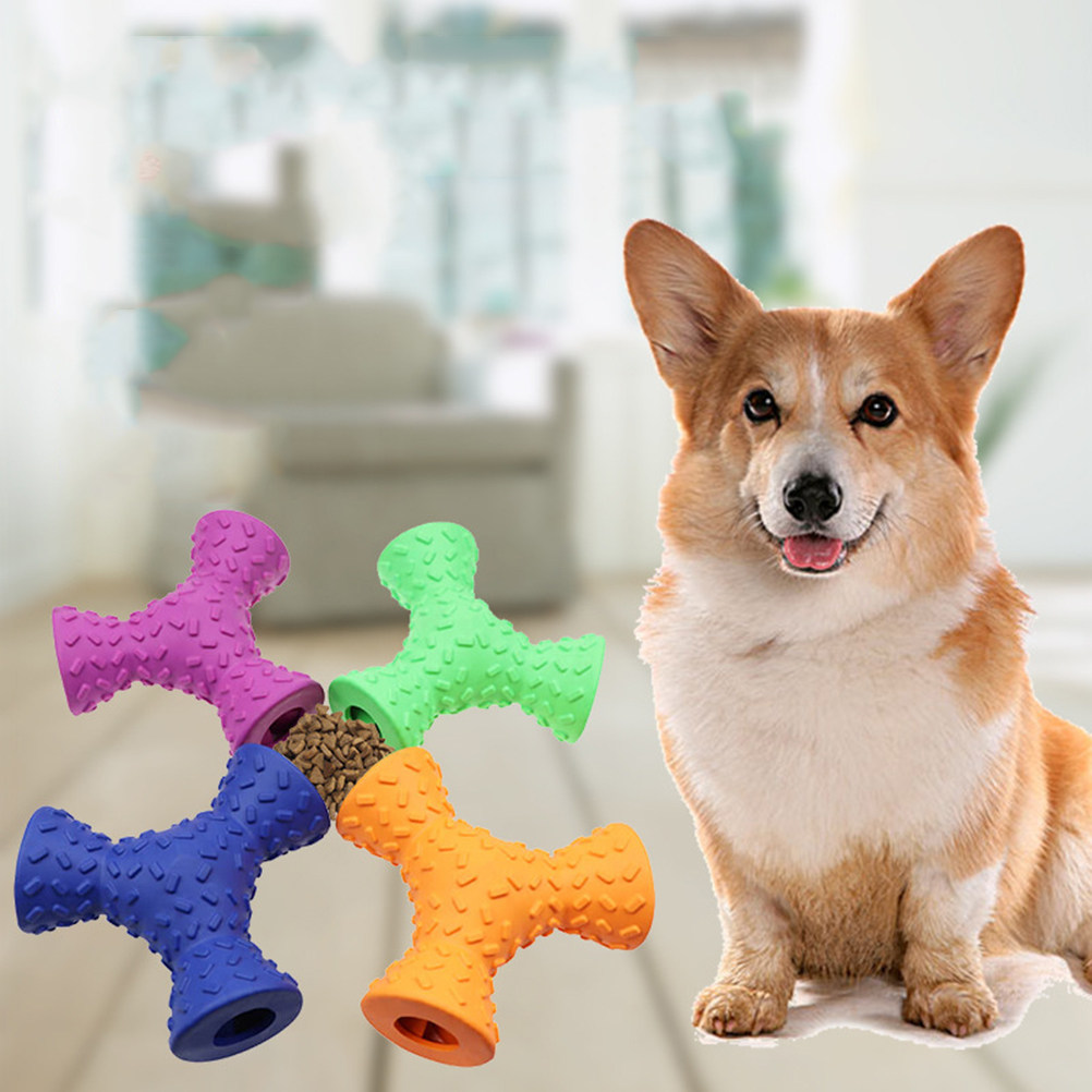 1 Adet Köpekler İçin Üçgen Şek - Rubber Treat Dispensing Dog Toy incelemesi ve fiyatı