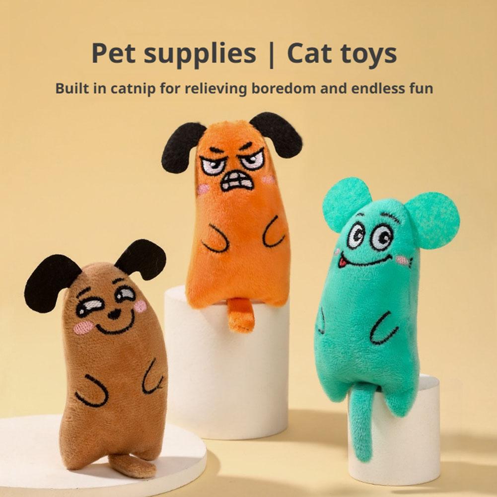 Karikatür İfadeli Kedi Oyuncak - Catnip Interactive Plush Mouse incelemesi ve fiyatı