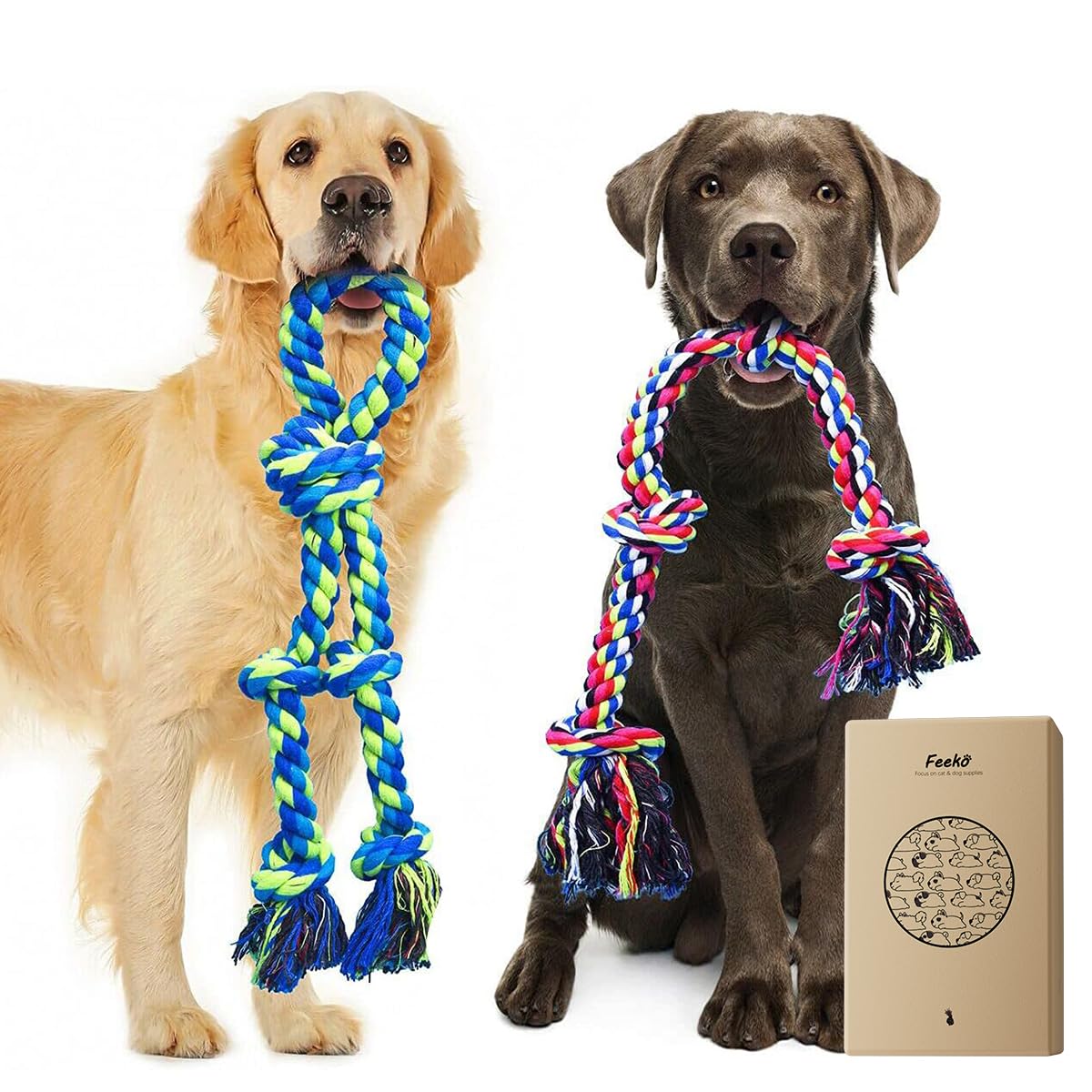 Büyük Irk Agresif Çiğneyenler  - Dog Rope Toy Aggressive Chewers incelemesi ve fiyatı