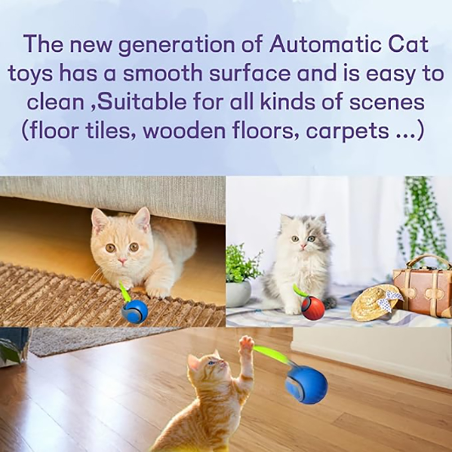 Etkileşimli Kedi Oyuncak Topu  - Automatic Moving Dog Ball incelemesi ve fiyatı