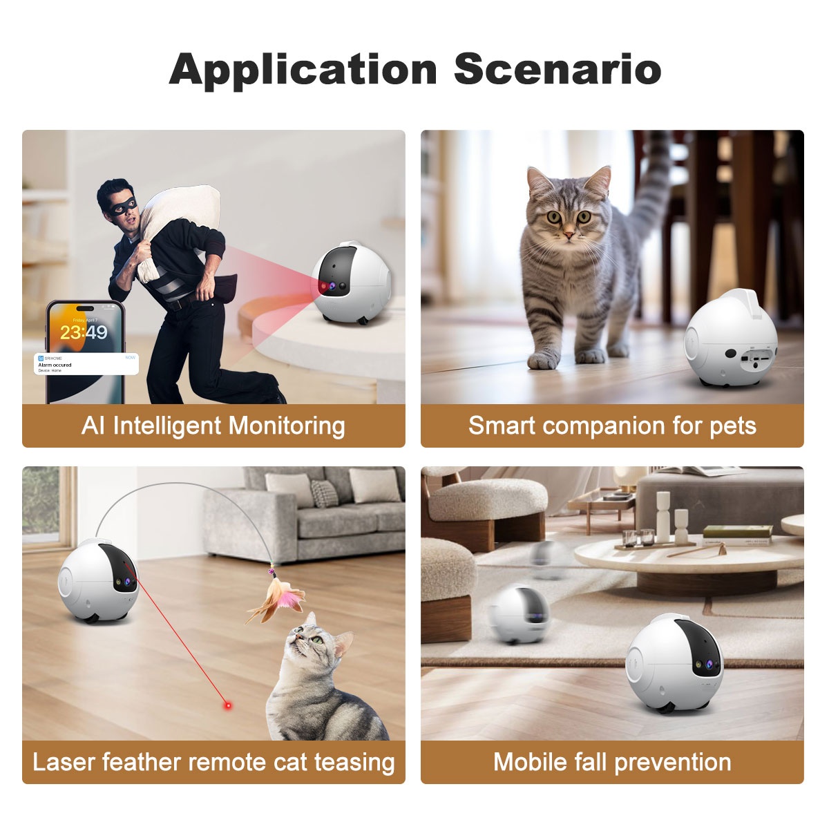 Evcil Hayvan Kamerası Robot 4M - Cat Toys incelemesi ve fiyatı